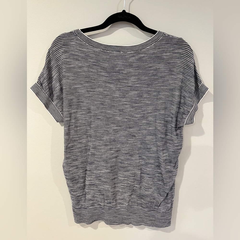 COPY - Ann Taylor LOFT Black and White Sweater Top